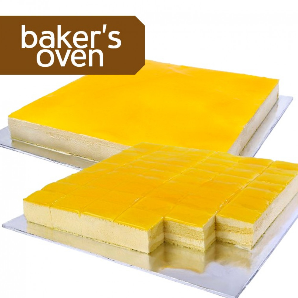 [Baker's Oven] Mango Mousse Cake (25cm x 25cm)